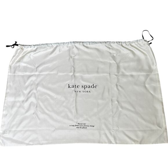 Kate Spade New Satin Drawstring Dust Nag - Picture 1 of 2